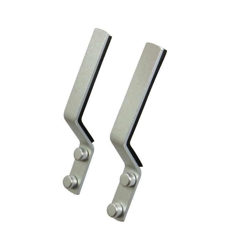 Snowboard Wall Storage Rack Wall Mount Wall Display Rack -Aluminum, 1 Pairs