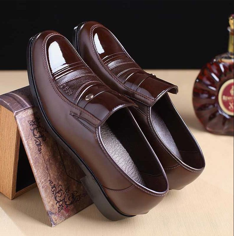Men's leather shoes British business formal shoes for young men men's casual shoes schoenen mannen