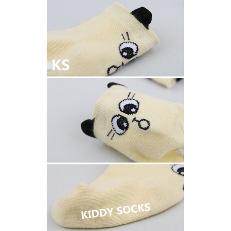 2020 Vendita calda Del Fumetto Sveglio Animale Del Capretto Accessori di Abbigliamento Del bambino Calzini E Calzettoni Cotone anti Slittamento Del bambino Calzini E Calzettoni per ragazzo ragazza 0-2 anni