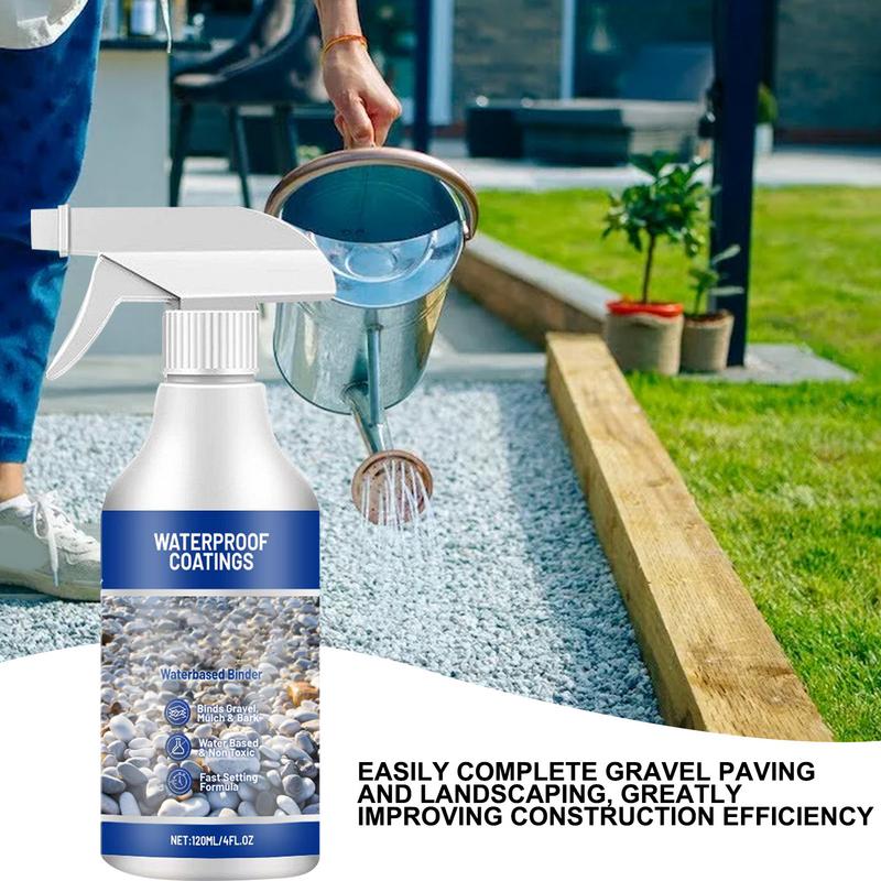 Barkflis lim til stenforsegler klæbemiddel stabilisator vandtæt hurtigttørrende spray 120ml til udendørs have legeplads terrasse baghave