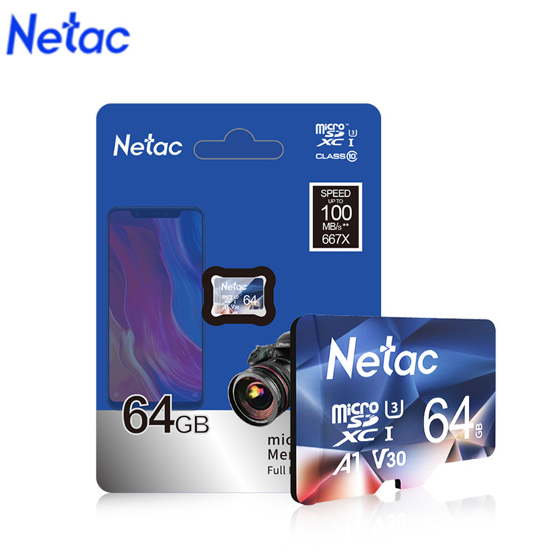 Netac A1 Geheugenkaart 32 Gb 16Gb 100 Mb/s Micro Sd-kaart Class10 UHS-1 Flash Card Memory 32 Gb microsd Tf Card