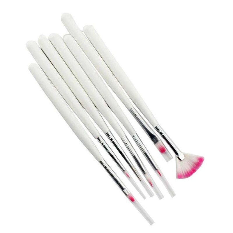 7 Stks/set Fondant Cake Schilderen Borstel Decorating Afstoffen Icing Gebak Cake Decorating Pen Brush Diy Gebak Koken Tool