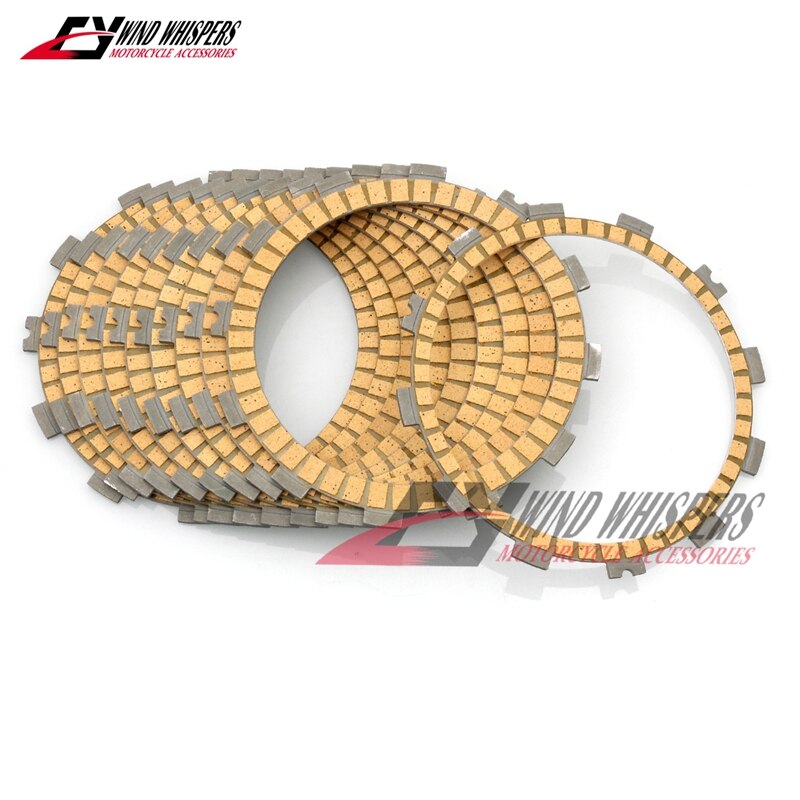 Clutch Friction Disc Plate Kit For Yamaha XT500Z XT500E XT550K XT600