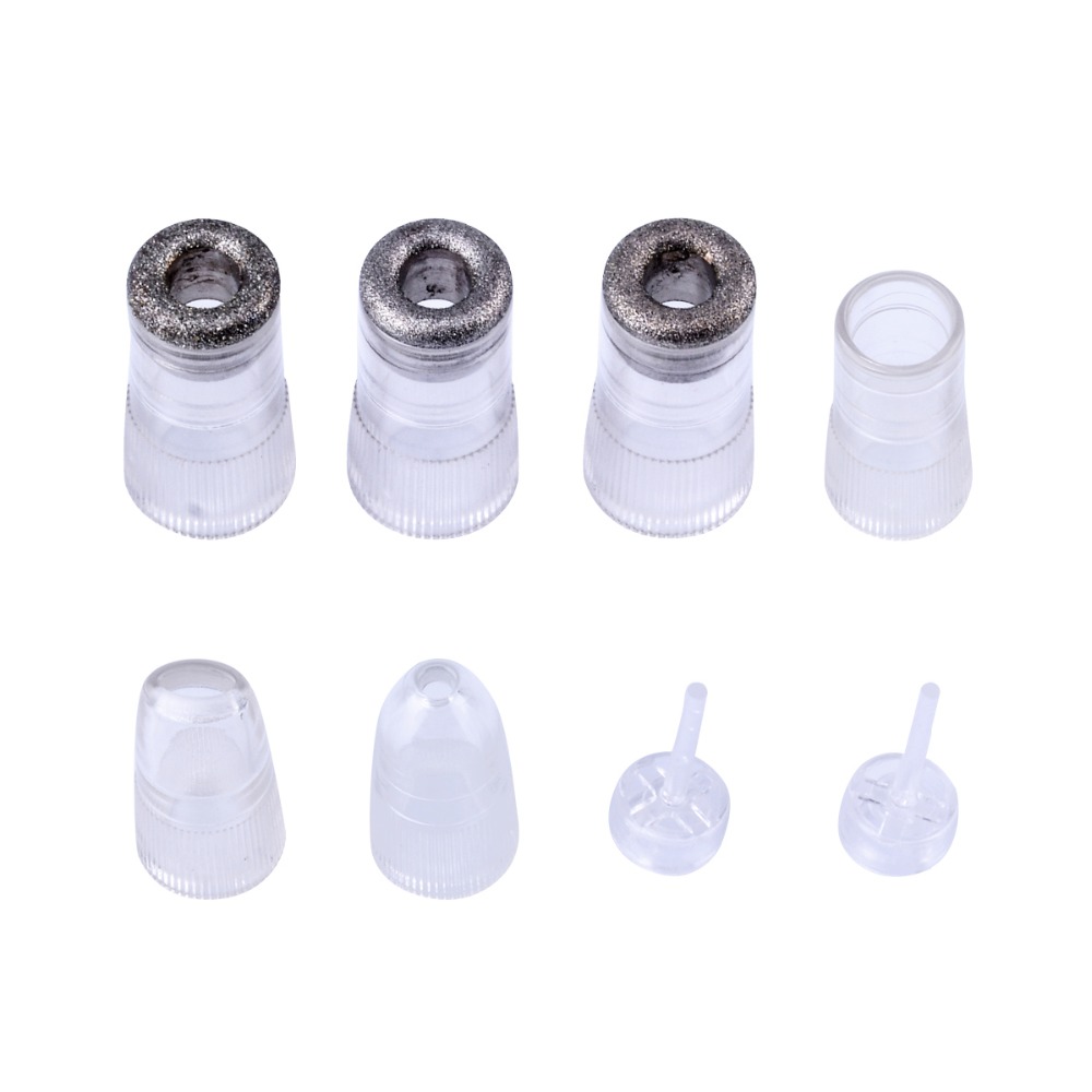 6 tipps Original Köpfe für Diamant Peeling Gesichts Pflege Gerät Haut Diamant Dermabrasion Entfernung Narbe Akne Poren Peeling Maschine 46