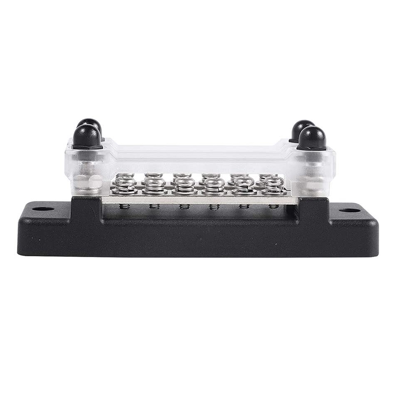 Busbar Terminals Kit Dual Rows 6 Positions Terminal 130A/150A Busbar Block For Car Electronics Yacht Marine