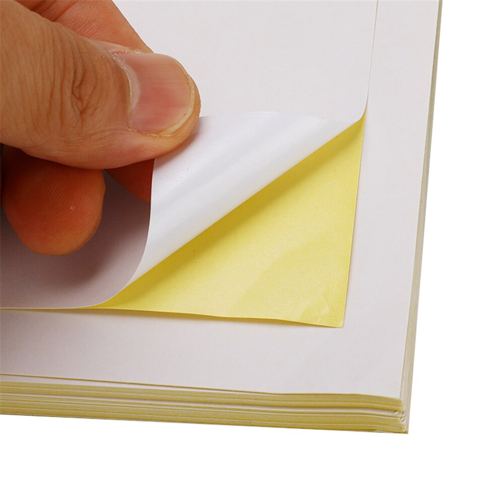 A4 Label Paper Self Adhesive Sticker For Printer Address Labels Waterproof 5 sheets/pack