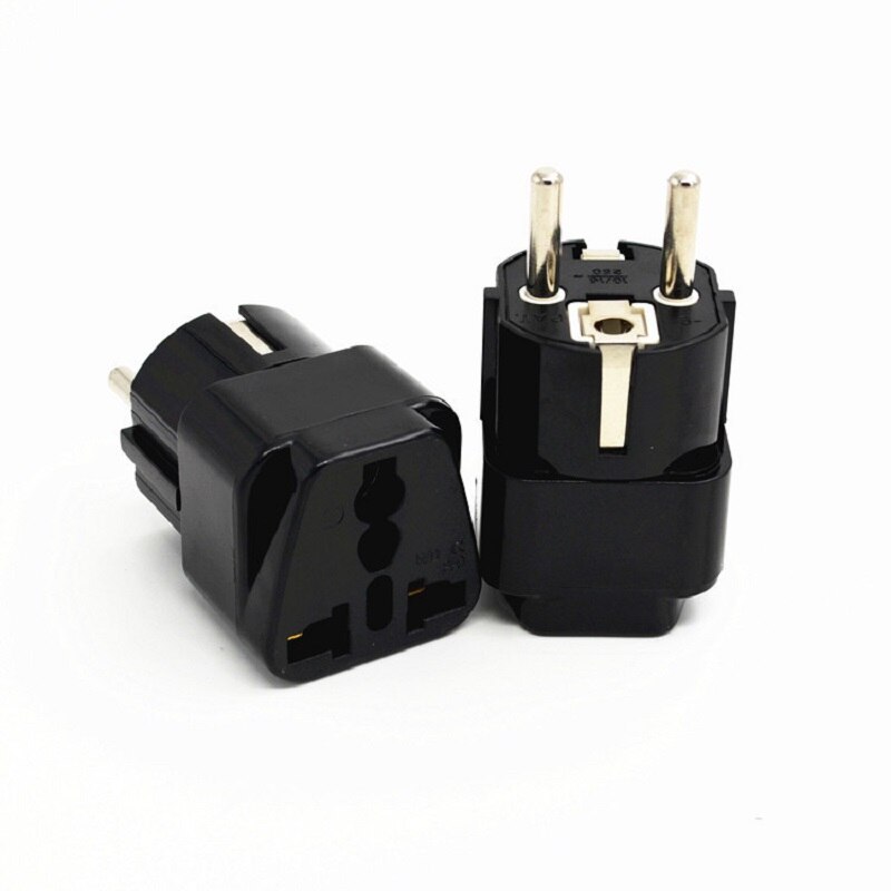 1PC Universele US UK AU EU Italië Zwitserse Stekker Adapter Travel Wall AC Power Charger Outlet Adapter Converter 2 /3Pin Socket