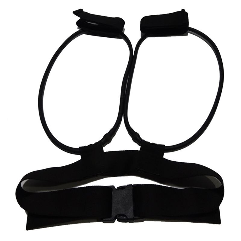 Booty Resistance Bands Adjustable Waist Belt Resistance Bands Exercise for Legs,Butt,Glutes Home Fitness Equipment: Black