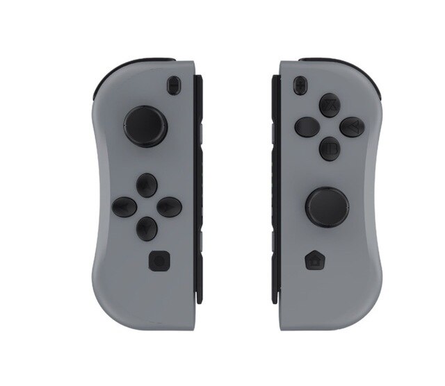 juego interruptor inalámbrico controlador izquierda Bluetooth Gamepad para Nintend interruptor NS Juego con mango: gray