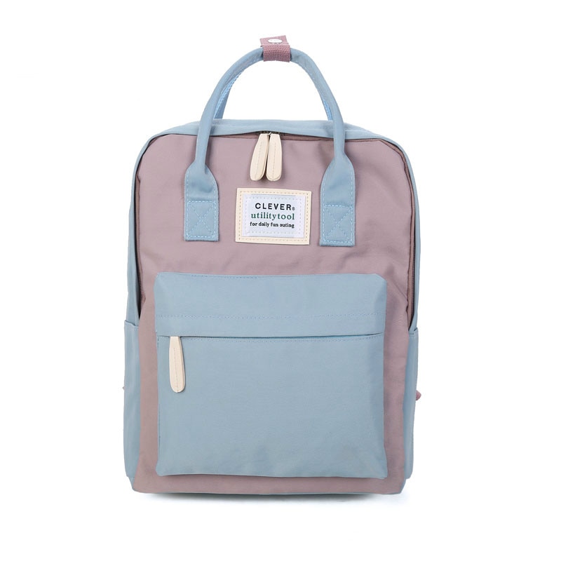 Preppy sac à dos femmes jeunesse Style coréen sac à bandoulière sac à dos pour ordinateur portable cartables pour adolescent filles garçons voyage Bookbag