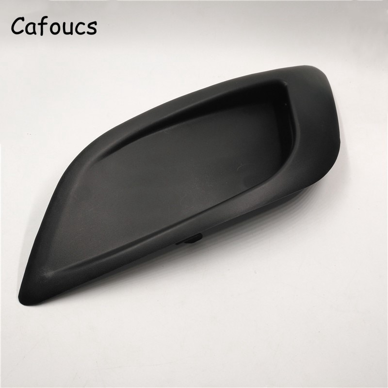Cafoucs Car Front Bumper Fog Light Lamp Cover Without Hole For Ford Focus 2