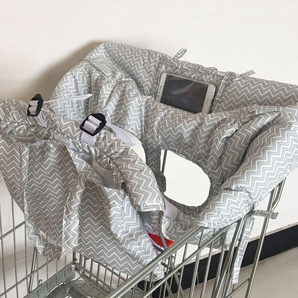 Opvouwbare Baby Winkelwagen Baby Seat Cover Bescherming Cover Trolley Zachte Pad Zuigeling Eetkamerstoel Zitkussen Met Veiligheidsgordel