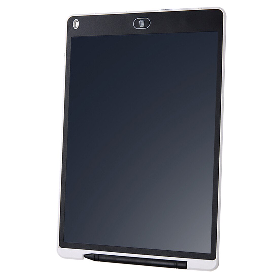 LCD Writing Tablet Digital Drawing Tablet Handwriting Pads Portable Electronic Board ultra-thin Board with pen: White 