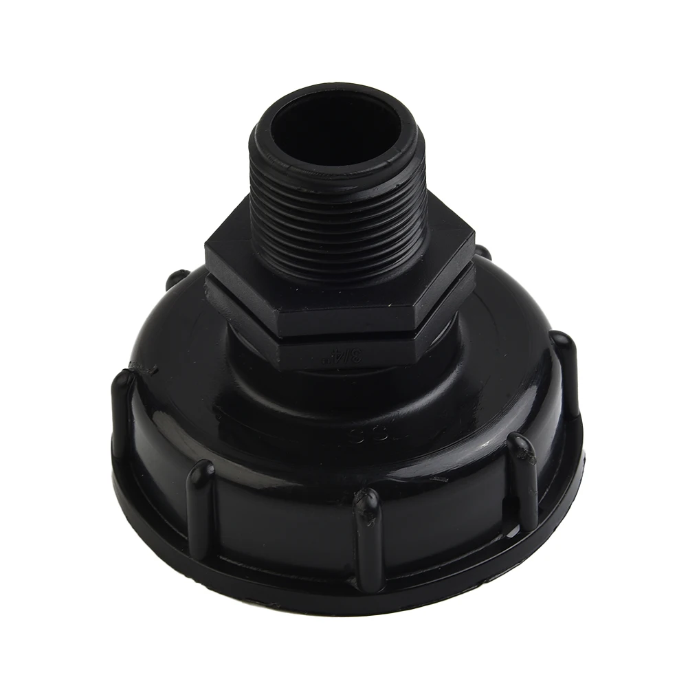 Hose Connector Easy to Use IBC Tank Adapter 60mm Coarse Thread Inlet with 1/2 3/4 1 Female Fitting for Water Hose Connection