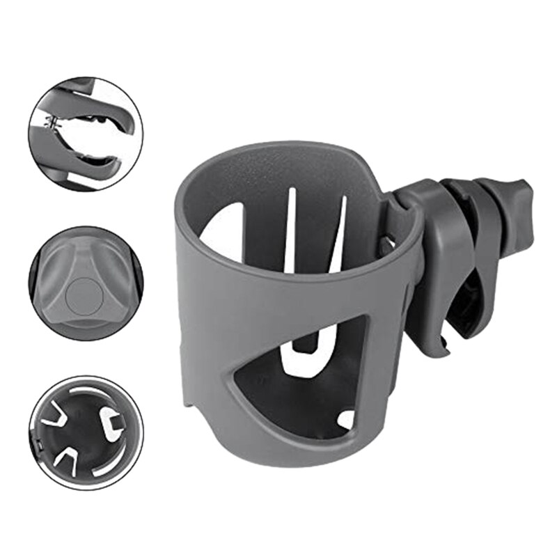Portavasos de exterior para Scooter, portabotellas para cochecito de bebé, portabotellas para bicicleta, portabotellas de 360 grados, portabotellas para Scooters, Bicy: Default Title