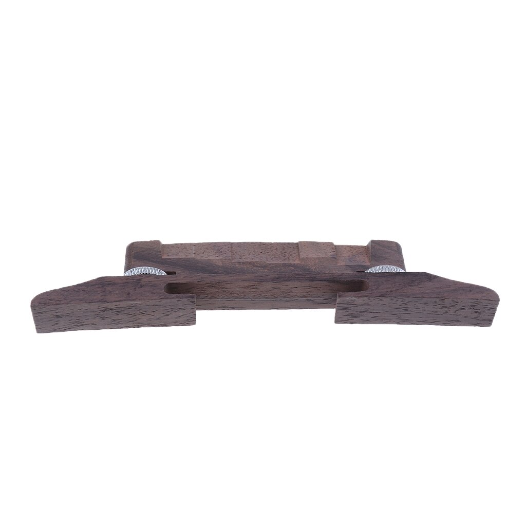 Wooden Carved Guitar Bridge for Archtop Jazz Guitar Accessory