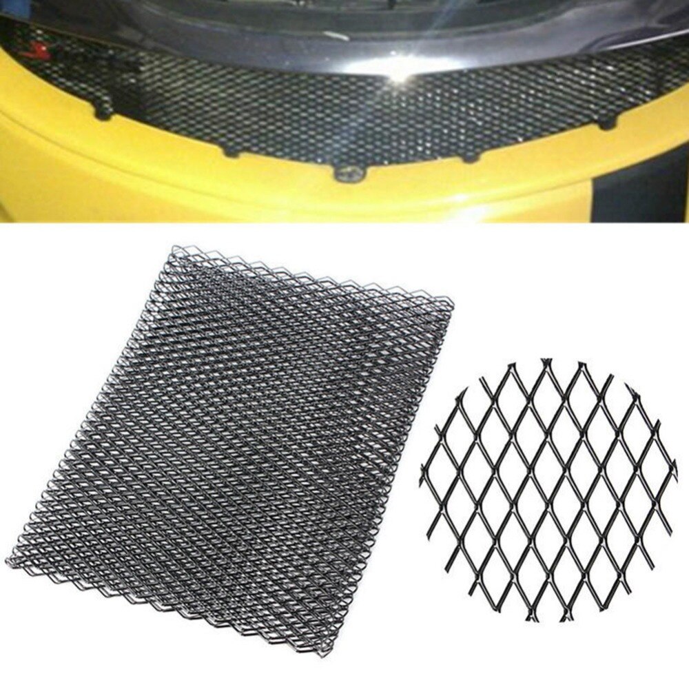 Optionele kleur 40 "grille net universeel aluminium racegaas ventilatie 100cm 33cm alle soorten auto's  #275478