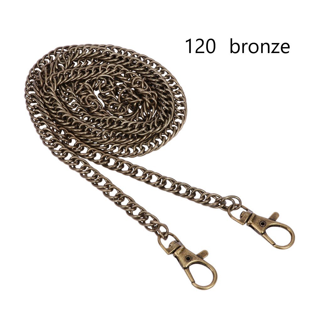 Purse Handbags Shoulder Strap Chain Bags Replacement Handle: 120	bronze