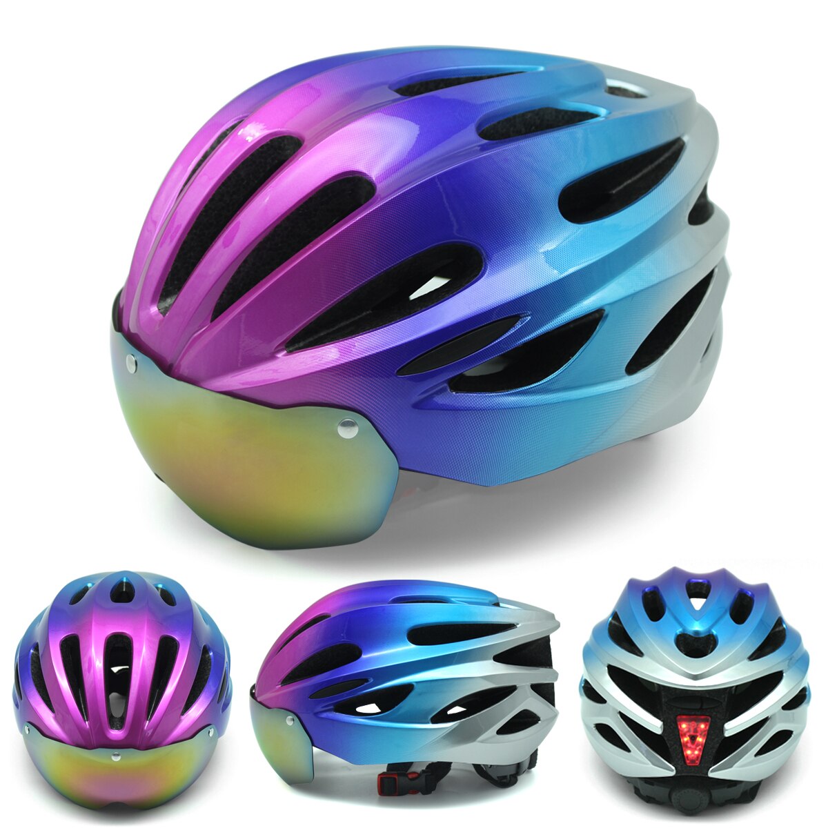 Bicycle Helmet Bike Helmet Cycling Helmet MTB helmet Bicycle headset Bike accessories with Removable Lens for men/female/wemen