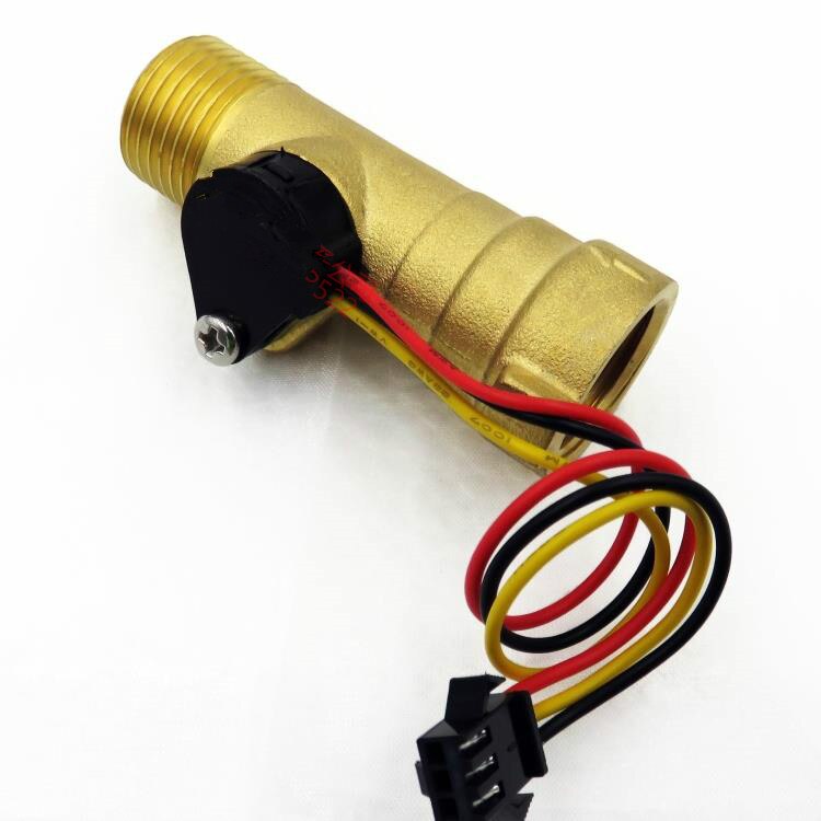 G1/2 Boiler Accessoires Electronic Flow Sensor Electronic Flow Meter 1-30L/M voor solar water heater