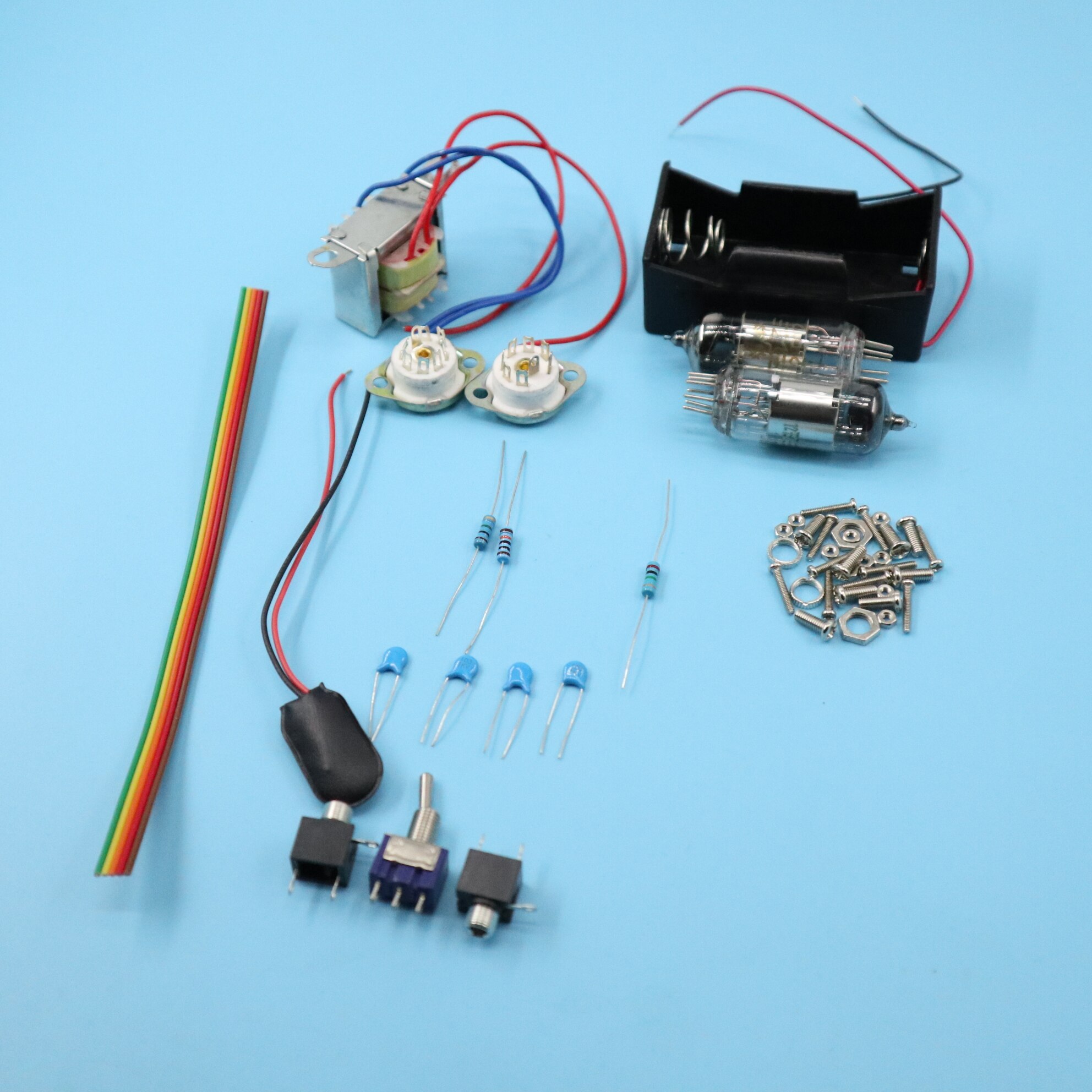 Bile Machine-amplificador de oreja de una sola lámpara, amplificador de potencia de microtubo, kits DIY, 1A2 + 2P2