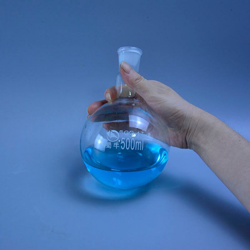 500ml 24/29 single neck round-bottom flask,Boiling Flask round bottom,short neck standard ground mouth