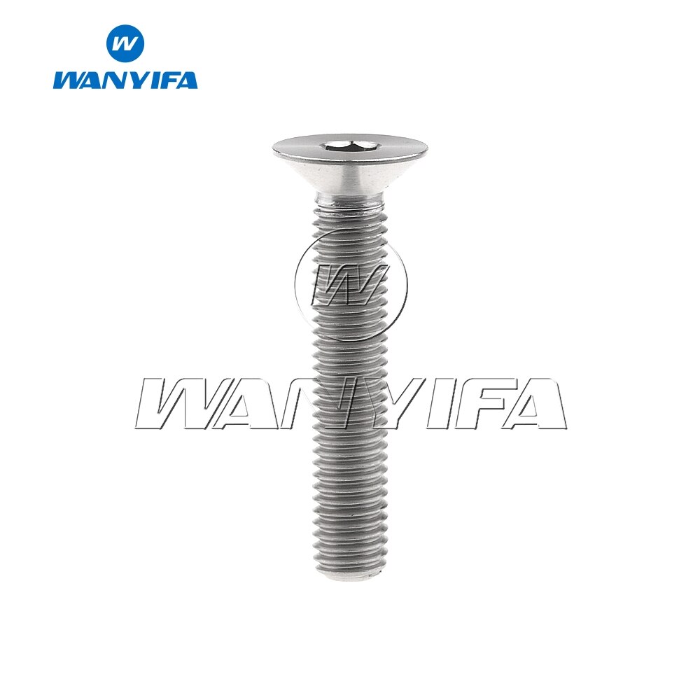 Titanium Bolt M8X15 20 25 30 35 40 45 50 60 65 80mm Countersunk Head for Bicycle Brake Cycling Motorcycle Modification Screw: M8x45mm