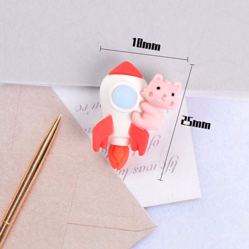 Naklejki magnetyczne na lodówkę z kosmicznej serii ziemi, naklejki magnetyczne na lodówkę astronautów, naklejki na lodówkę rakietową: huojian1 / 1PCS