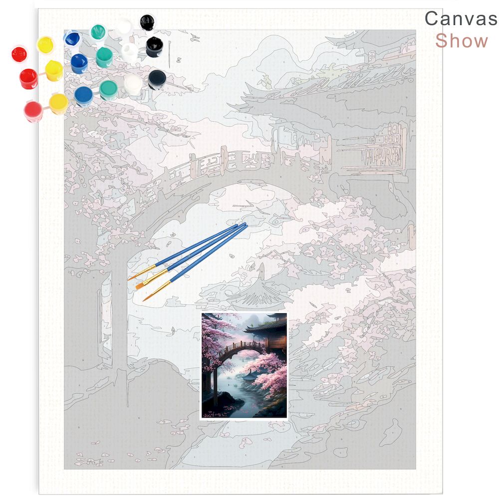 PhotoCustom Diy Frame Verf op nummer Kits Stad Landschap Diy Schilderen op nummer op canvas Tekenen Schilderen voor Home Decor