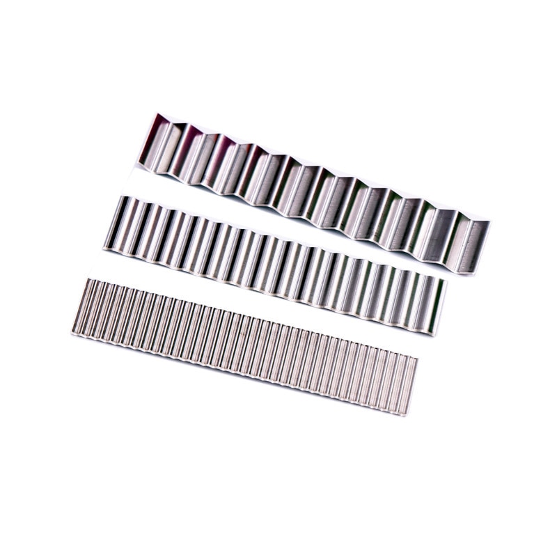 Polymer Clay Tools Lace Super Slicer Wave Cutter 304 Stainless Steel Flexible Clay Cutting Blade Set 3pcs