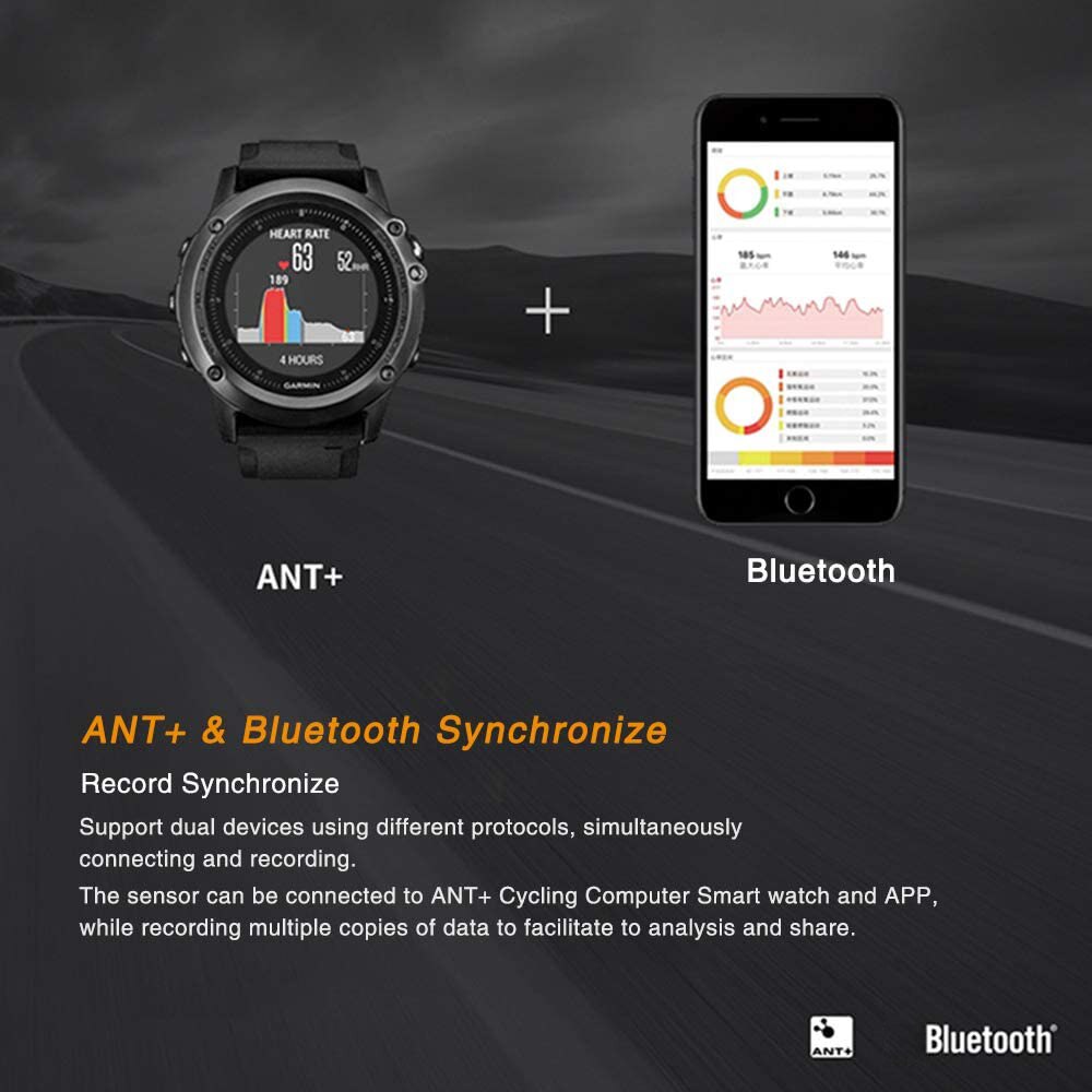 Sensor de cadencia de velocidad S3 +, Ordenador de bicicleta con Sensor Dual, Bluetooth ANT +, velocímetro para Strava, Garmin, Bryton, IGPSPORT