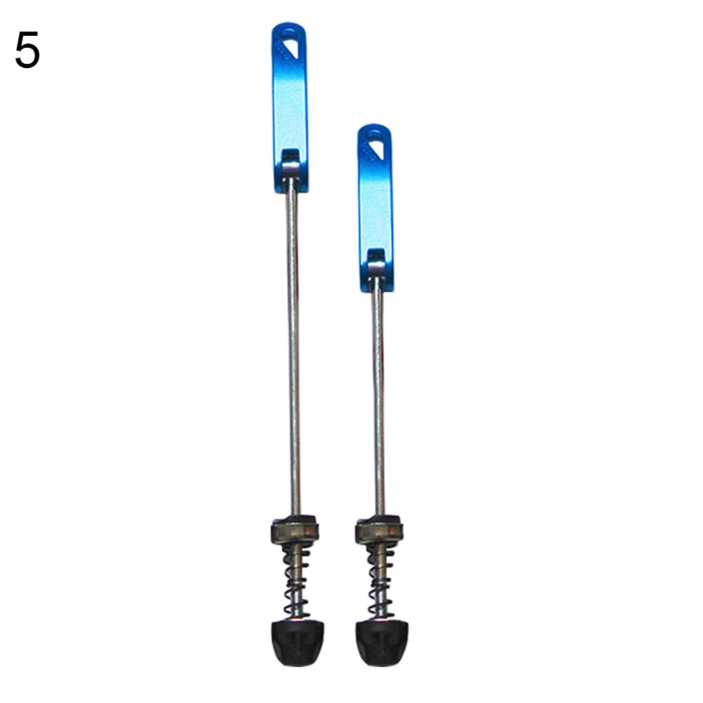 1Pair Bicycle Quick Release Skewer Levers for MTB Road Bike Cycling Front Rear Hub Quick Release Skewers Levers Quick Skewers: Blue