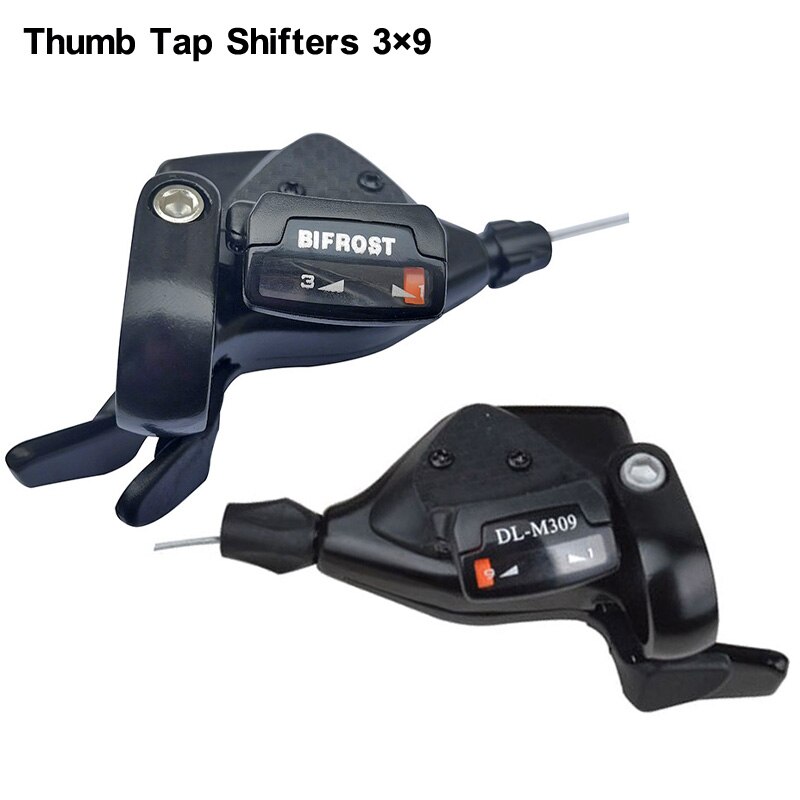BIFROST-palanca de cambios de 3x9 velocidades, cambio de marchas para bicicleta de montaña, Compatible con Shimano Shift: 3X9 DIP Shifters