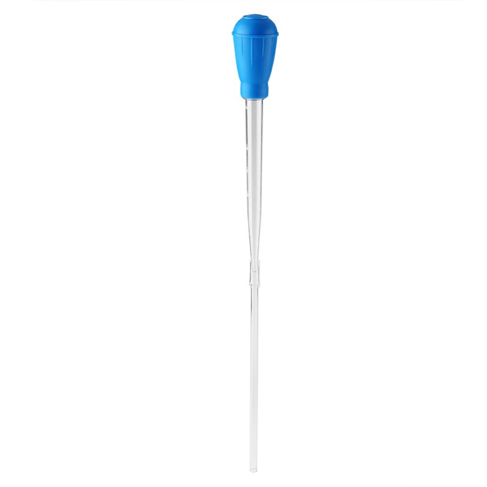 Portable Aquarium Dropper Pipette Cleaner Coral Feeder Aquarium Cleaning Manual Tool with Extension Tube and Connector