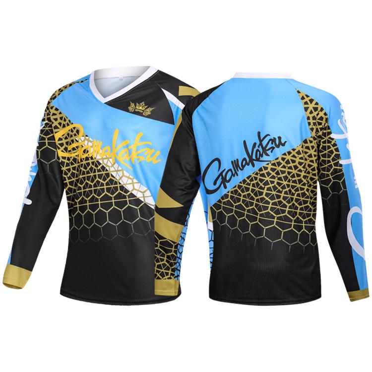 Outdoor Vissen Kleding Zomer Sneldrogende Ademend Vochtopname Transpiratie Zon Motion Vissen Kleding: YELLOW / M