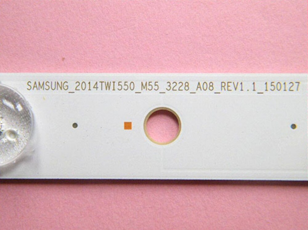 567MM strip for 55inch TV SA MSU NG 2014TWI550 M55 3228 A08 REV1.1 1pcs=8leds