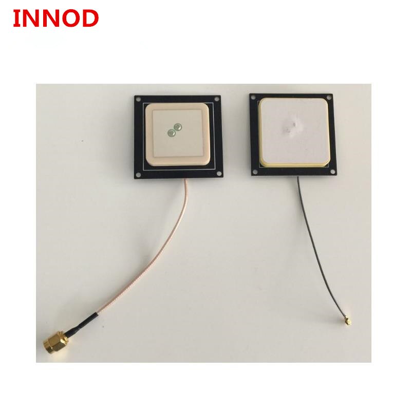 1dbi circular polarized UHF RFID small ceramics Antenna IND36404 for UHF RFID desktop/handle reader and embedded/IOT system