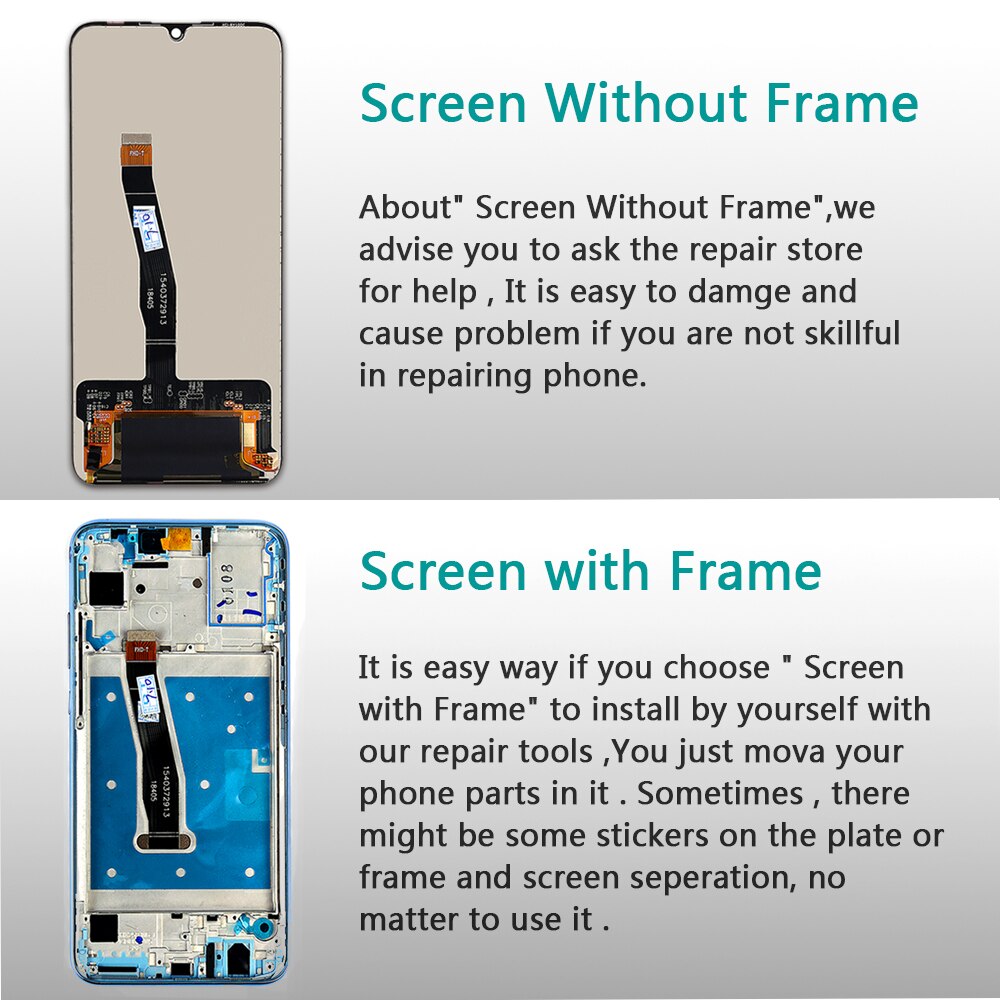 100% getestet Touchscreen Für Huawei Honor 10 Lite LCD Display Oleophobe beschichtung Digitizer Montage 10 Touchs