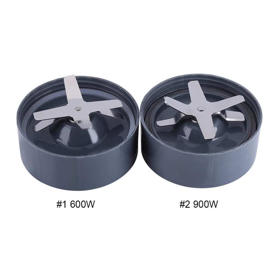 Exprimidor de hoja de acero inoxidable, 600W y 900W, Extractor cruzado de repuesto, Base de hoja, compatible con NutriBullet exprimidor, licuadora