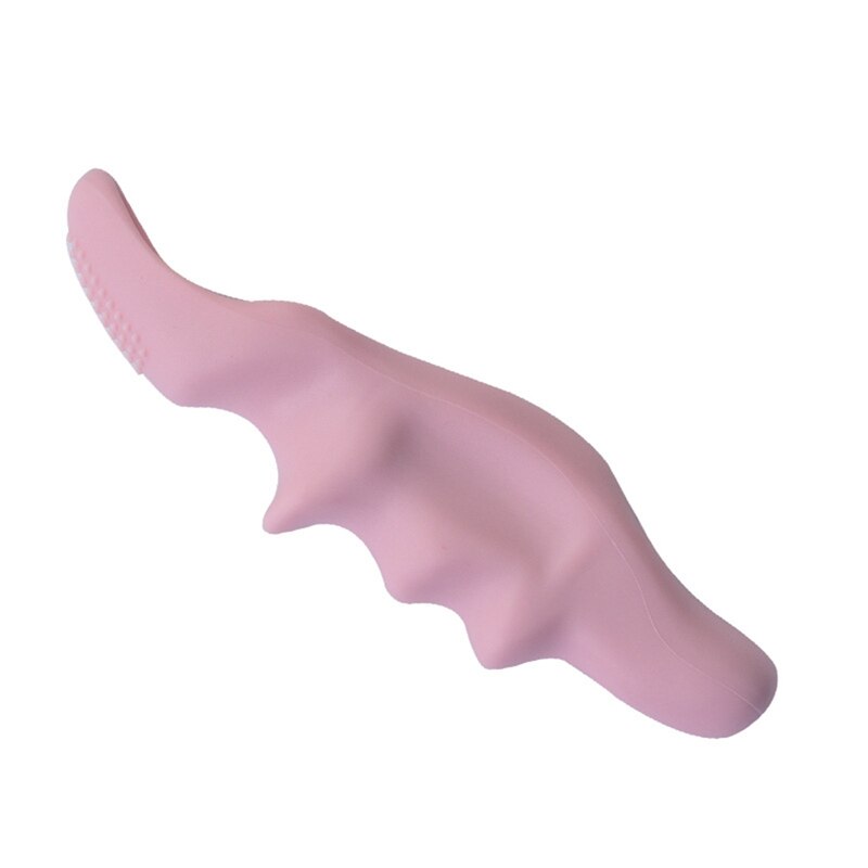 Duim Massage Apparaat Siliconen Duim Saver Massager Fysiotherapie Klein Gereedschap Full Body Deep Tissue Trigger Massage Apparaat 15.5Cm: Beige
