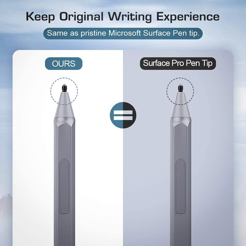 1/3pcs High Sensitivity Pen Refill Fine Rubber Nib Replacement For SurfacePro4/5/6/7 Sensitive Surface Pen Tips Nib Accessories