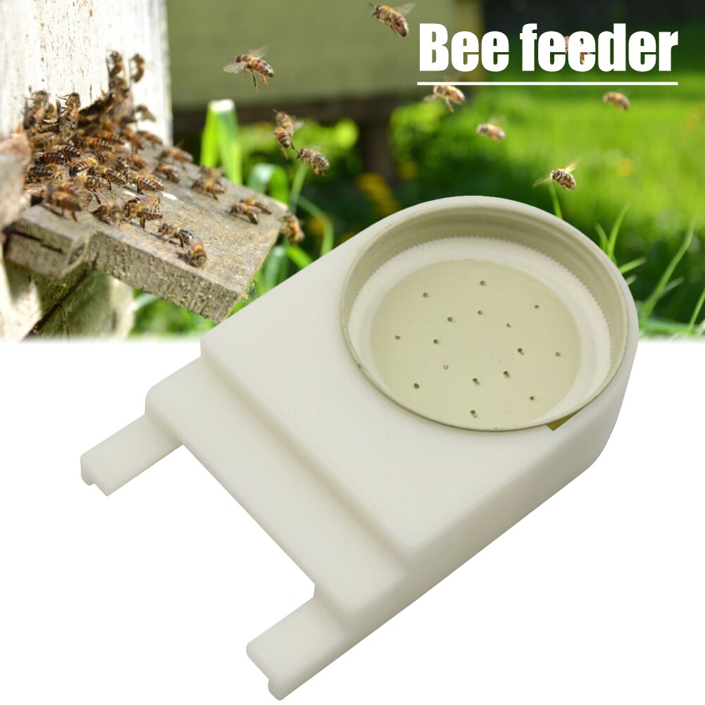 1Pcs High Bee Feeder American Nest Gate Feeder English Style Water Feeder Providing Food For Bee Nest Door