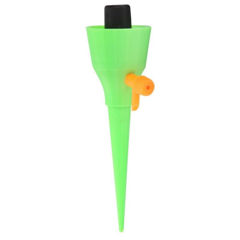 Watering Irrigation System Watering Spikes Automatic Drip Durable for Indoor Flowers Household Garden Supplies: Green-1PCS