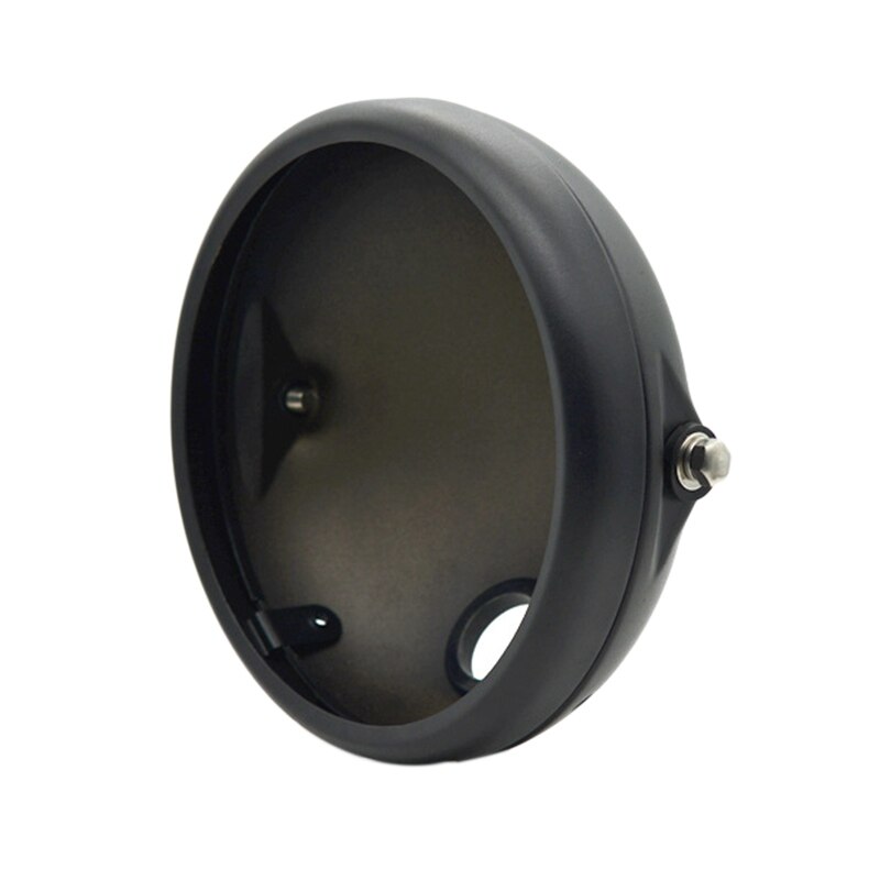 Soporte de montaje para faro delantero de motocicleta, cubierta de carcasa para Faro de 7 pulgadas: Default Title