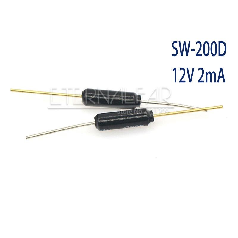 SW-520D Vibration Angle Tilt Back-proof Switch Sensor Copper Shell Ball Highly Vibration Tilt Double bead Spring Sensor Switches: SW-200D / 10Pieces-lot