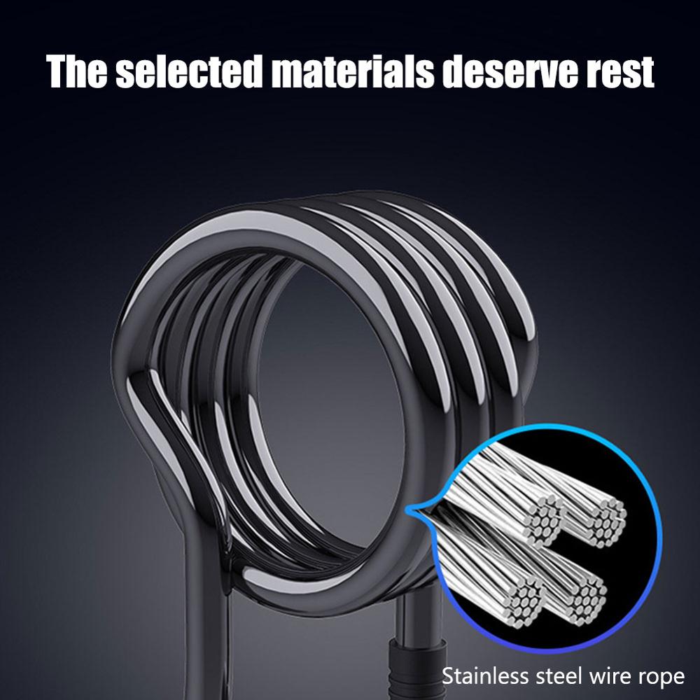 Motorcycle Lock Keyless Fingerprint Bicycle Lock With USB Charge 39.4 inch Bicycle Cable Locks for Bike Motorcycle Gate Fence