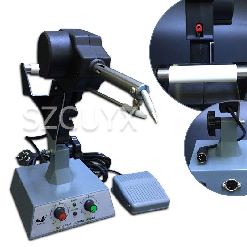 40W/80W Industrial electric soldering machine Welding wire Various plugs Parts Pedal type automatic soldering machine