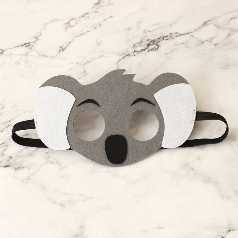 Dier Maskers Fantasiespel Kinderen Pretend Play Maskers Denkbeeldige Spelen Dress Up Kous Stuffer: M383