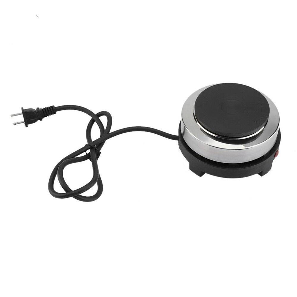 500W Mini Electric Heater Stove US Plug Cooker Plate Milk Water Coffee Heating Furnace Multifunctional Kitchen Appliance CD