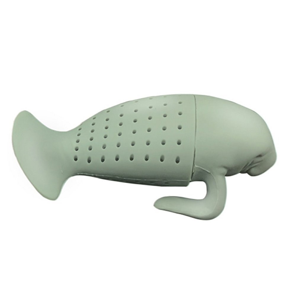 Silicone Tea Maker Mr. Manatee Tea Strainer Cute Manatee Tea Bag Tea Maker Sea Lion Tea Bag Filter: Default Title